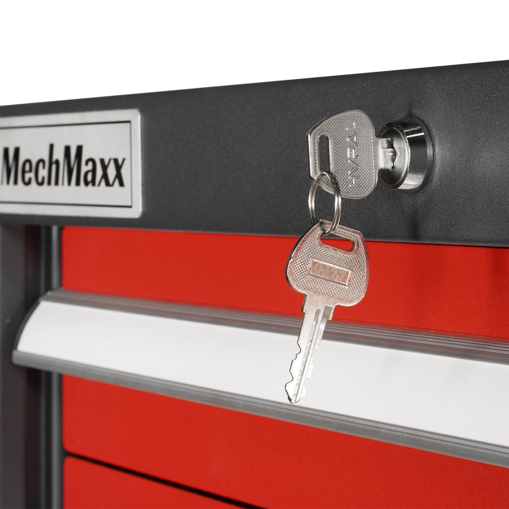 Heavy Duty Modular Drawer Cabinet - 11 Drawer 59" H x 28.5" W x 22.5" D Tool Storage Organizer, Steel Construction