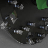 3-Point Hitch PTO Stump Grinder with 34 Carbide Teeth (PTO Shaft Included with Slip Clutch),  for 15-45HP Tractor; SG24.