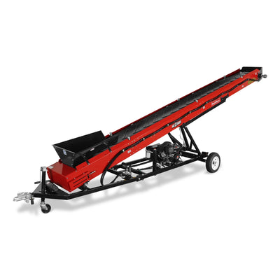 Heavy Duty Conveyor,  9HP 270cc Gasoline Powered Max. 180" Lift Height,  276'' Length,  24" Width,  HC2320