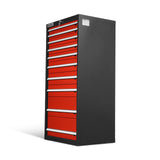 Heavy Duty Modular Drawer Cabinet - 11 Drawer 59" H x 28.5" W x 22.5" D Tool Storage Organizer,  Steel Construction