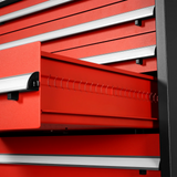 Heavy Duty Modular Drawer Cabinet - 11 Drawer 59" H x 28.5" W x 22.5" D Tool Storage Organizer,  Steel Construction