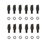 ( 1 Pack / 12 Pcs ) Teeth and Nut for Stump Grinder SG24; SG24PRO; SG30PRO; SG61, 1 Pack 12 teeth (SKU: 150151;150151G;150181;150181G;150182;150182G;150501)