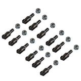 ( 1 Pack / 12 Pcs ) Teeth and Nut for Stump Grinder SG24; SG24PRO; SG30PRO; SG61, 1 Pack 12 teeth (SKU: 150151;150151G;150181;150181G;150182;150182G;150501)