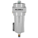 63 CFM Compressed Air Oil-Water Separator Precision Filter,1μm,Oil Content 1ppm, With Auto Drain, Pressure Indicator