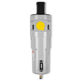 99 CFM Compressed Air Oil-Water Separator Precision Filter,1μm,Oil Content 1ppm, With Auto Drain, Pressure Gauge