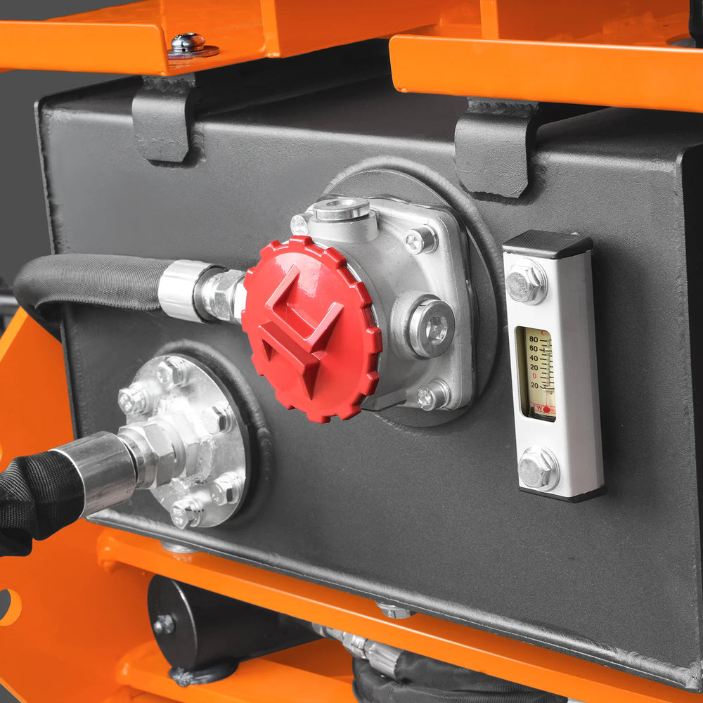 9' Tractor Backhoe Attachment with Hydraulic Thumb,  15" Bucket,  ISO/SAE Switchable Controls,  Self-Contained Hydraulic System,  3 Point Hitch Cat.1 & 2,  25-100 HP,  BH860H