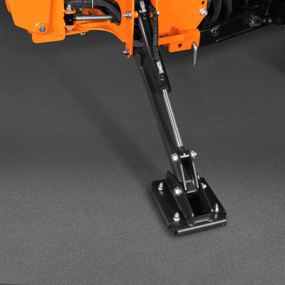 9' Tractor Backhoe Attachment with Hydraulic Thumb,  15" Bucket,  ISO/SAE Switchable Controls,  Self-Contained Hydraulic System,  3 Point Hitch Cat.1 & 2,  25-100 HP,  BH860H