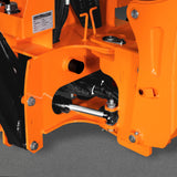 9' Tractor Backhoe Attachment with Hydraulic Thumb,  15" Bucket,  ISO/SAE Switchable Controls,  Self-Contained Hydraulic System,  3 Point Hitch Cat.1 & 2,  25-100 HP,  BH860H