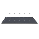 ( 1 Pack / 1 Pcs ) Shelf with 5 Pcs Clips, 1430L Cabinet, Black (for SKU:203004, 203008, 203009)