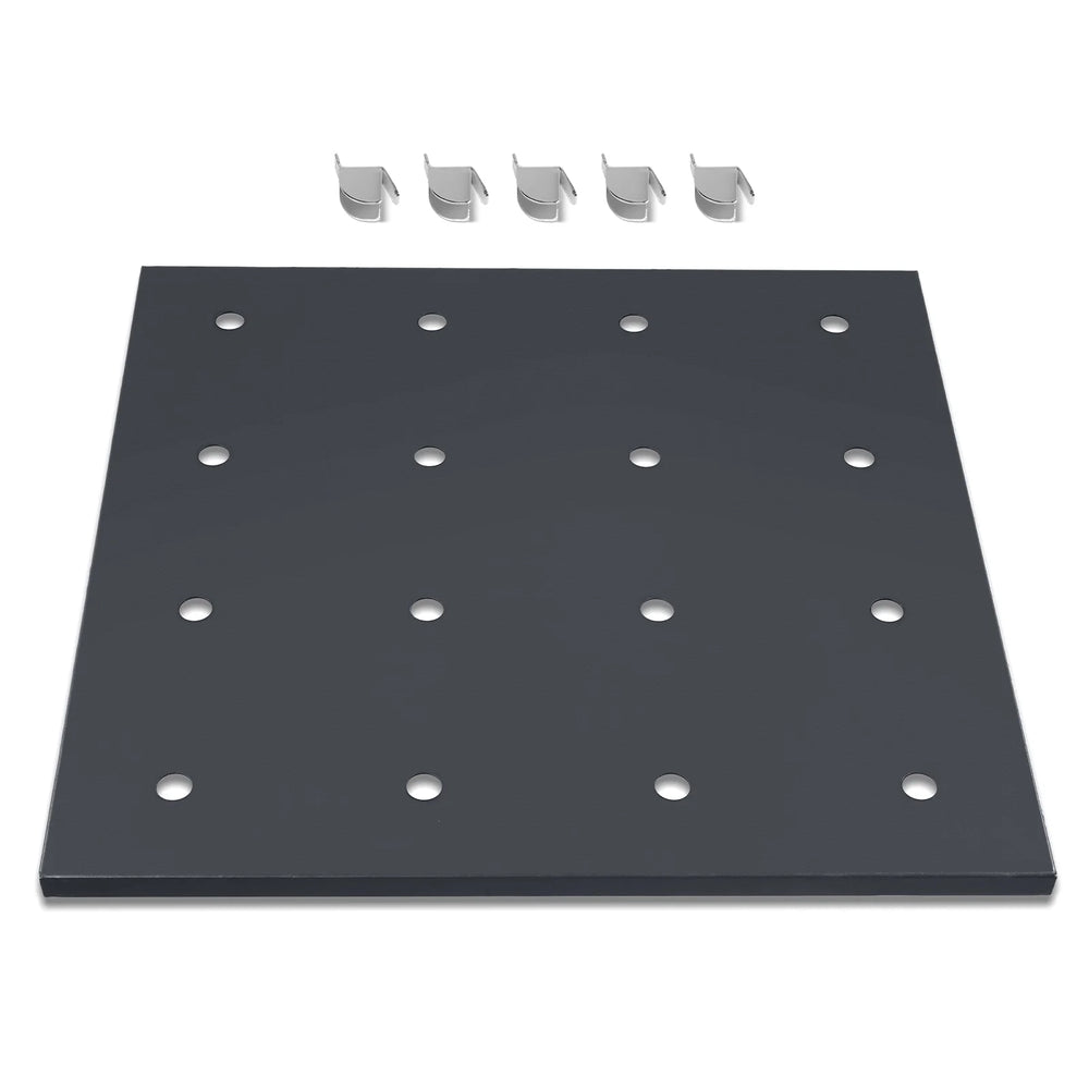 ( 1 Pack / 1 Pcs ) Shelf with 5 Pcs Clips, 540/730L Cabinet, Black (for SKU:203002, 203010, 203006, 203011)