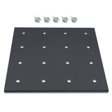 ( 1 Pack / 1 Pcs ) Shelf with 5 Pcs Clips, 540/730L Cabinet, Black (for SKU:203002, 203010, 203006, 203011)