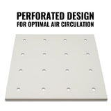 ( 1 Pack / 1 Pcs ) Shelf with 5 Pcs Clips, 540/730L Cabinet, White (for SKU:203002W, 203010W, 203006W, 203011W)