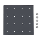 ( 1 Pack / 1 Pcs ) Shelf with 5 Pcs Clips, 540/730L Cabinet, Black (for SKU:203002, 203010, 203006, 203011)