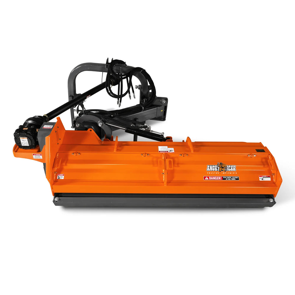 86" Heavy Duty 3Point Offset Ditch Bank Verge Flail Mower Italy CMR Gearbox,  90-120HP,  PTO Driven,  VBM86
