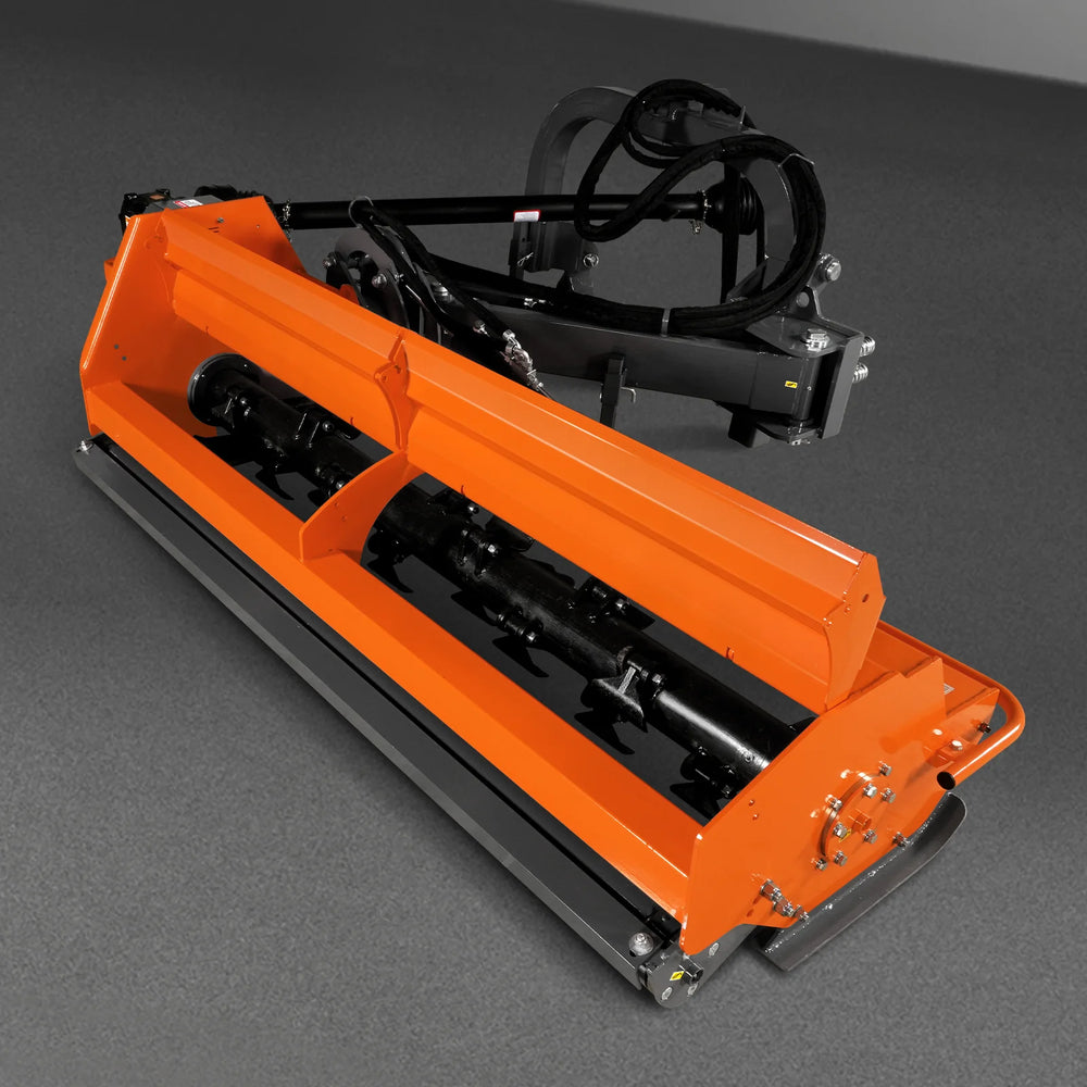 86" Heavy Duty 3Point Offset Ditch Bank Verge Flail Mower Italy CMR Gearbox,  90-120HP,  PTO Driven,  VBM86