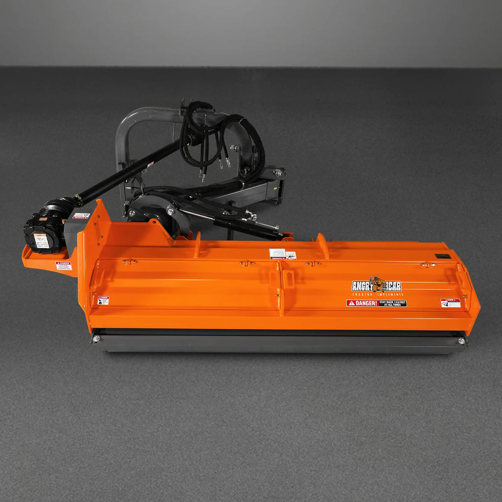 86" Heavy Duty 3Point Offset Ditch Bank Verge Flail Mower Italy CMR Gearbox,  90-120HP,  PTO Driven,  VBM86