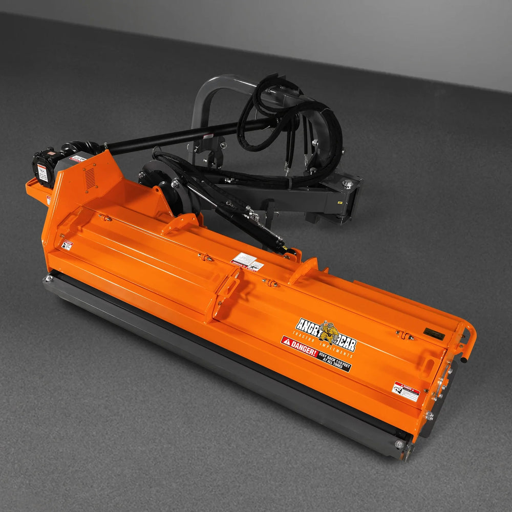 86" Heavy Duty 3Point Offset Ditch Bank Verge Flail Mower Italy CMR Gearbox,  90-120HP,  PTO Driven,  VBM86
