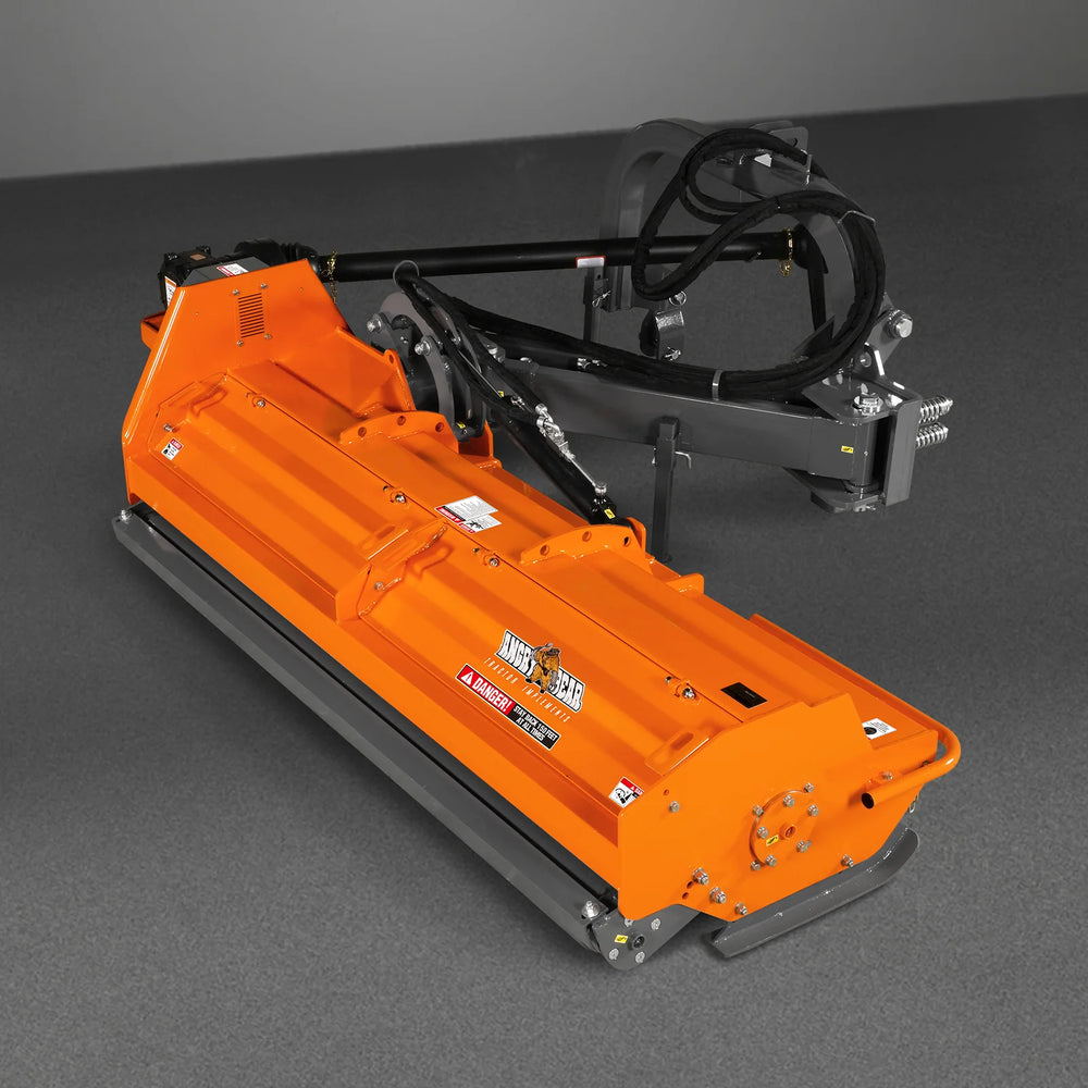 86" Heavy Duty 3Point Offset Ditch Bank Verge Flail Mower Italy CMR Gearbox,  90-120HP,  PTO Driven,  VBM86