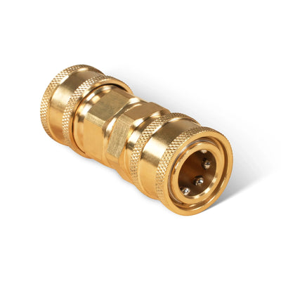 Pressure Washer 3/8" Double Female Quick Connector Max Pressure 5000 PSI