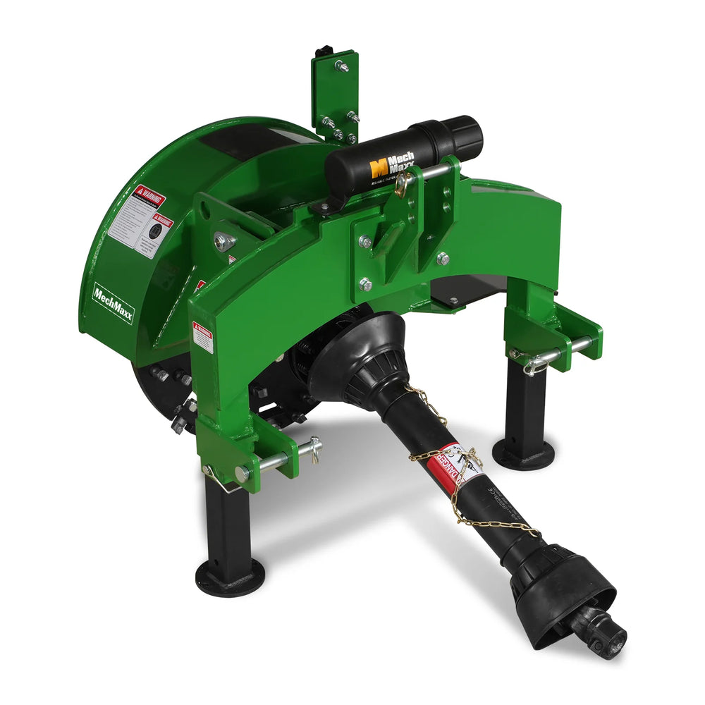 3-Point Hitch PTO Stump Grinder with 34 Carbide Teeth (PTO Shaft Included with Slip Clutch),  for 15-45HP Tractor; SG24.
