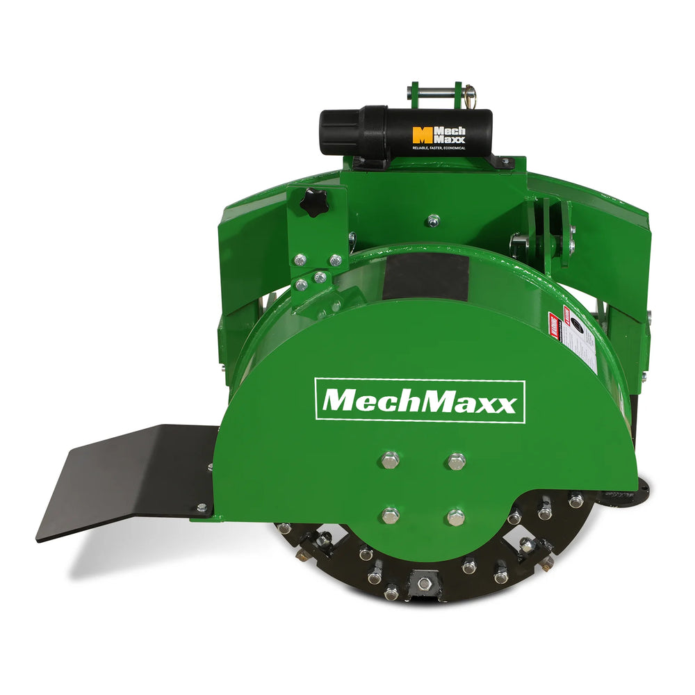 3-Point Hitch PTO Stump Grinder with 34 Carbide Teeth (PTO Shaft Included with Slip Clutch),  for 15-45HP Tractor; SG24.