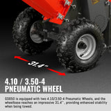 HONDA GX200 Gasoline Engine Powered 4 inch Wood Chipper,  GS650