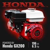 HONDA GX200 Gasoline Engine Powered 4 inch Wood Chipper,  GS650